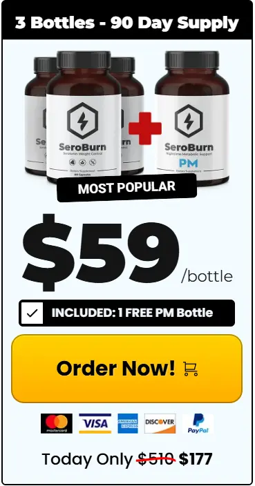 SeroBurn - 3 Bottle
